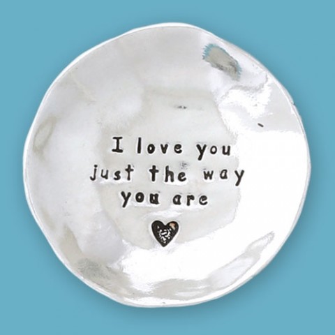Just the Way Large Charm Bowl (Boxed)